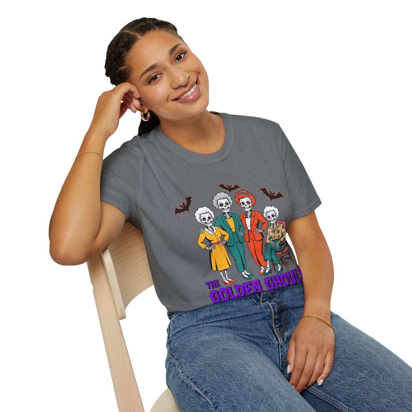 Spooky Halloween Tee, Skeletons Graphic Shirt, Fun Costume Top, Unique Gift, Holiday Apparel