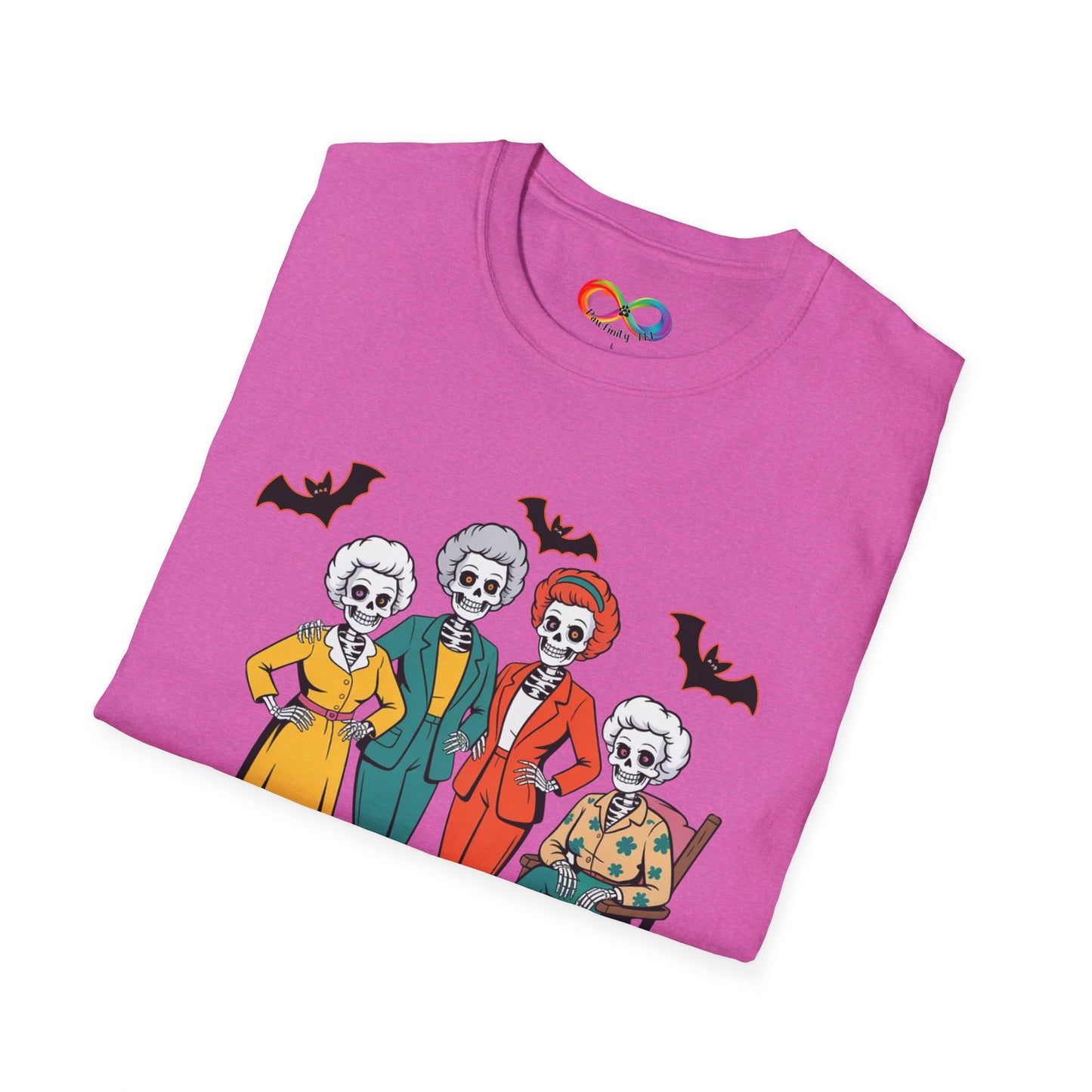 Spooky Halloween Tee, Skeletons Graphic Shirt, Fun Costume Top, Unique Gift, Holiday Apparel