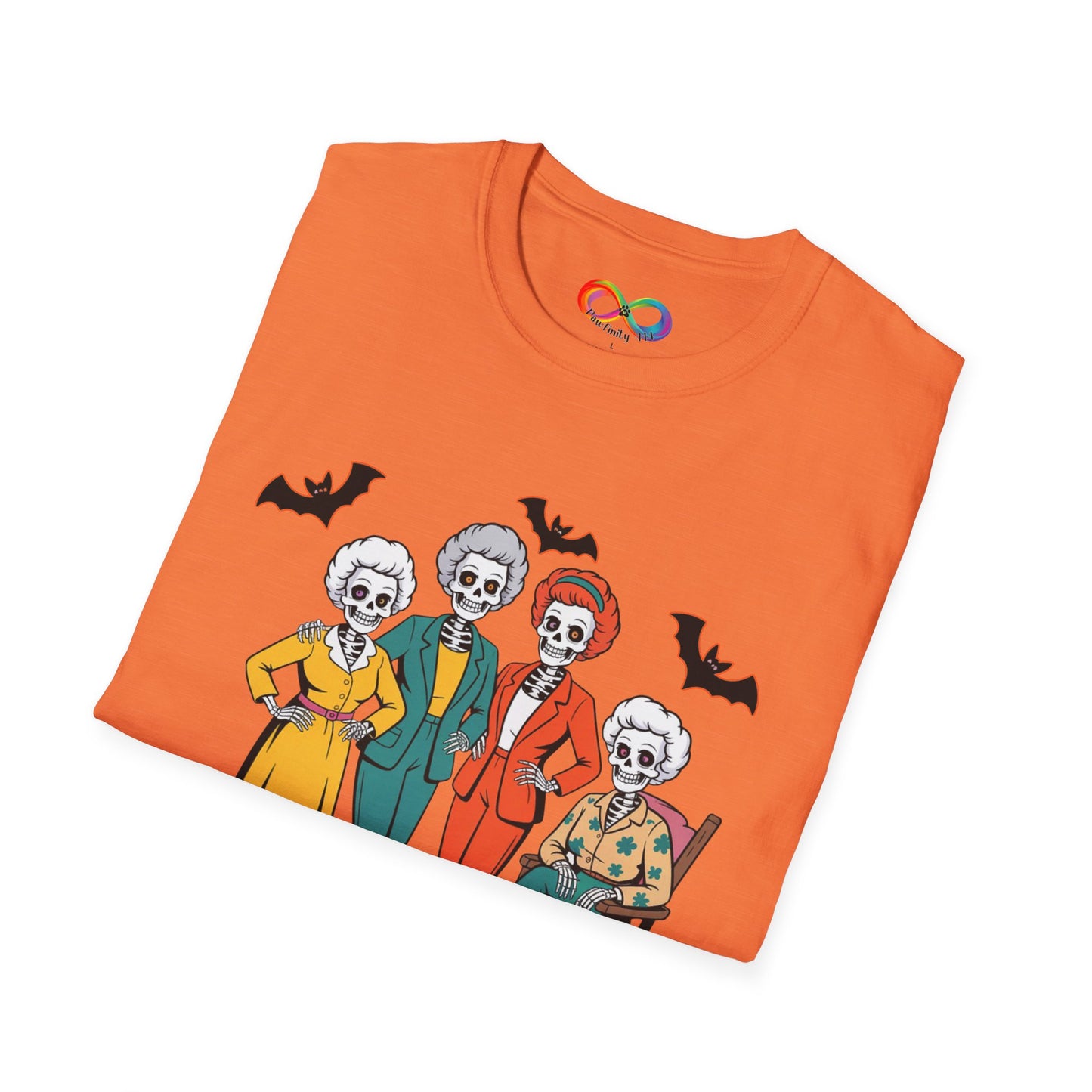 Spooky Halloween Tee, Skeletons Graphic Shirt, Fun Costume Top, Unique Gift, Holiday Apparel