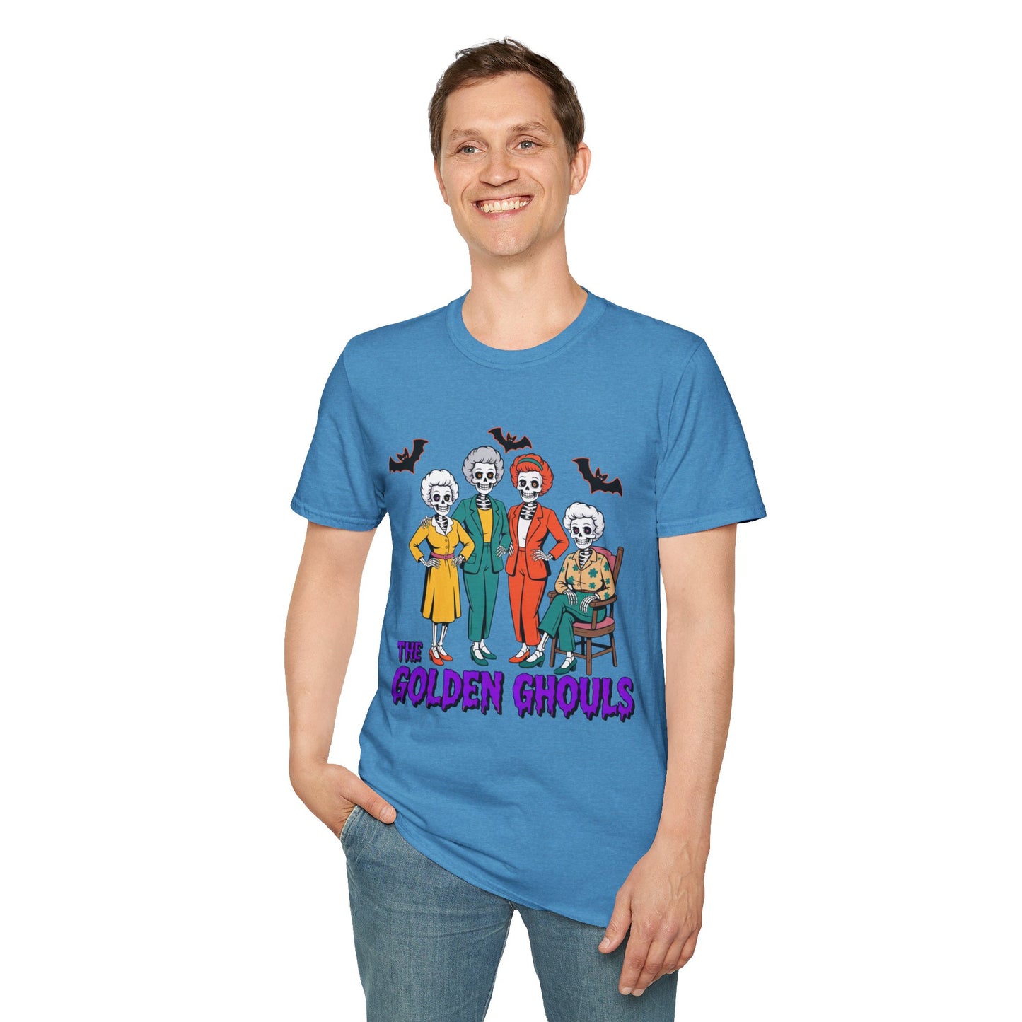 Spooky Halloween Tee, Skeletons Graphic Shirt, Fun Costume Top, Unique Gift, Holiday Apparel