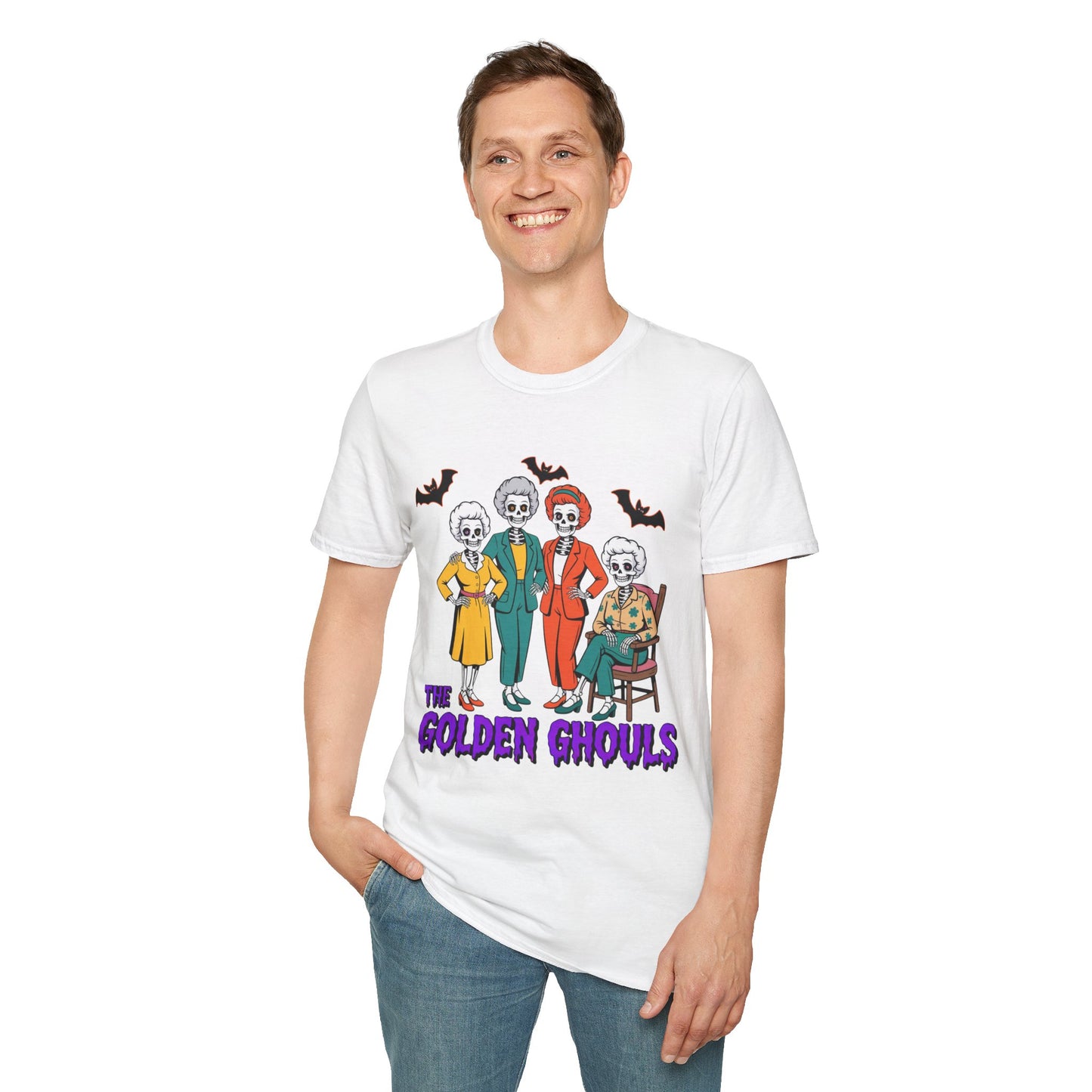 Spooky Halloween Tee, Skeletons Graphic Shirt, Fun Costume Top, Unique Gift, Holiday Apparel