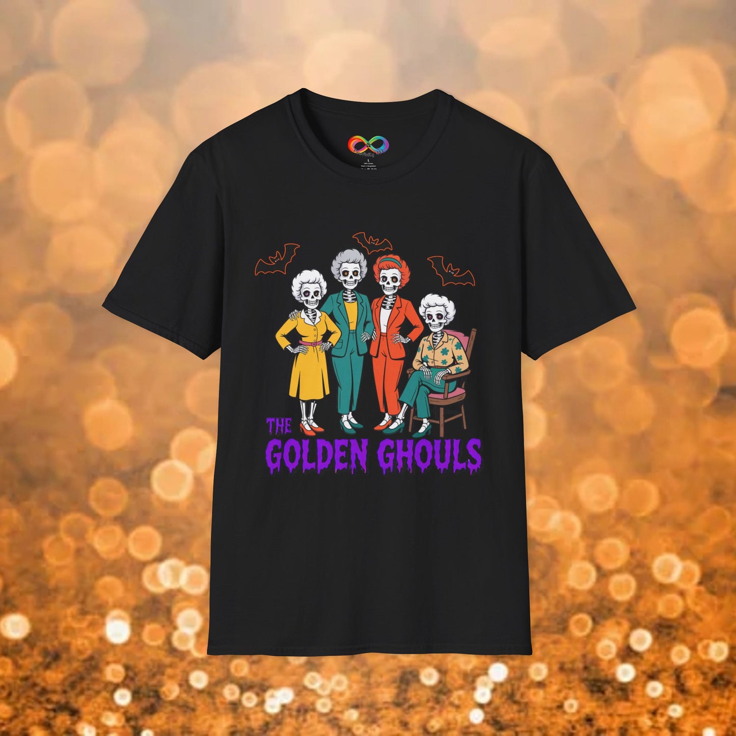 Spooky Halloween Tee, Skeletons Graphic Shirt, Fun Costume Top, Unique Gift, Holiday Apparel