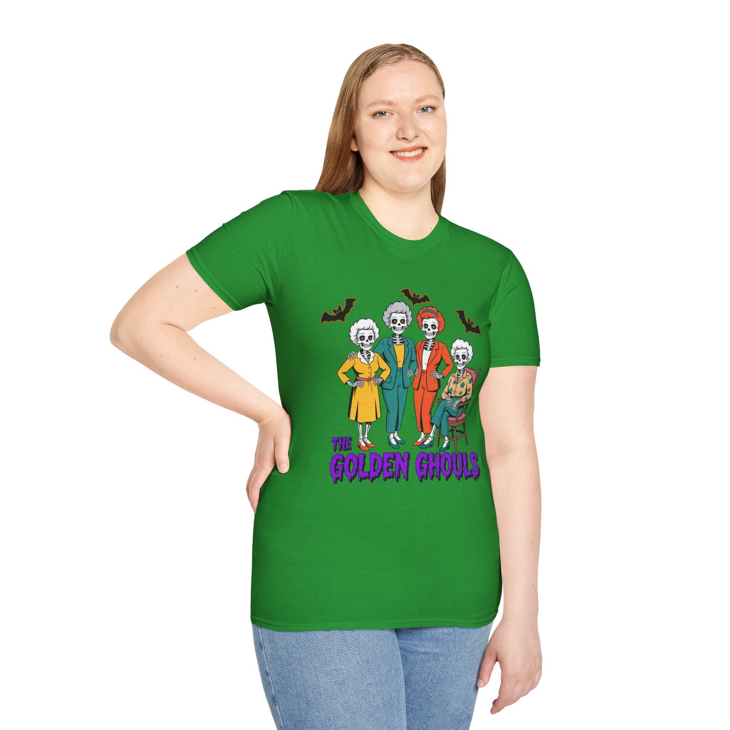 Spooky Halloween Tee, Skeletons Graphic Shirt, Fun Costume Top, Unique Gift, Holiday Apparel