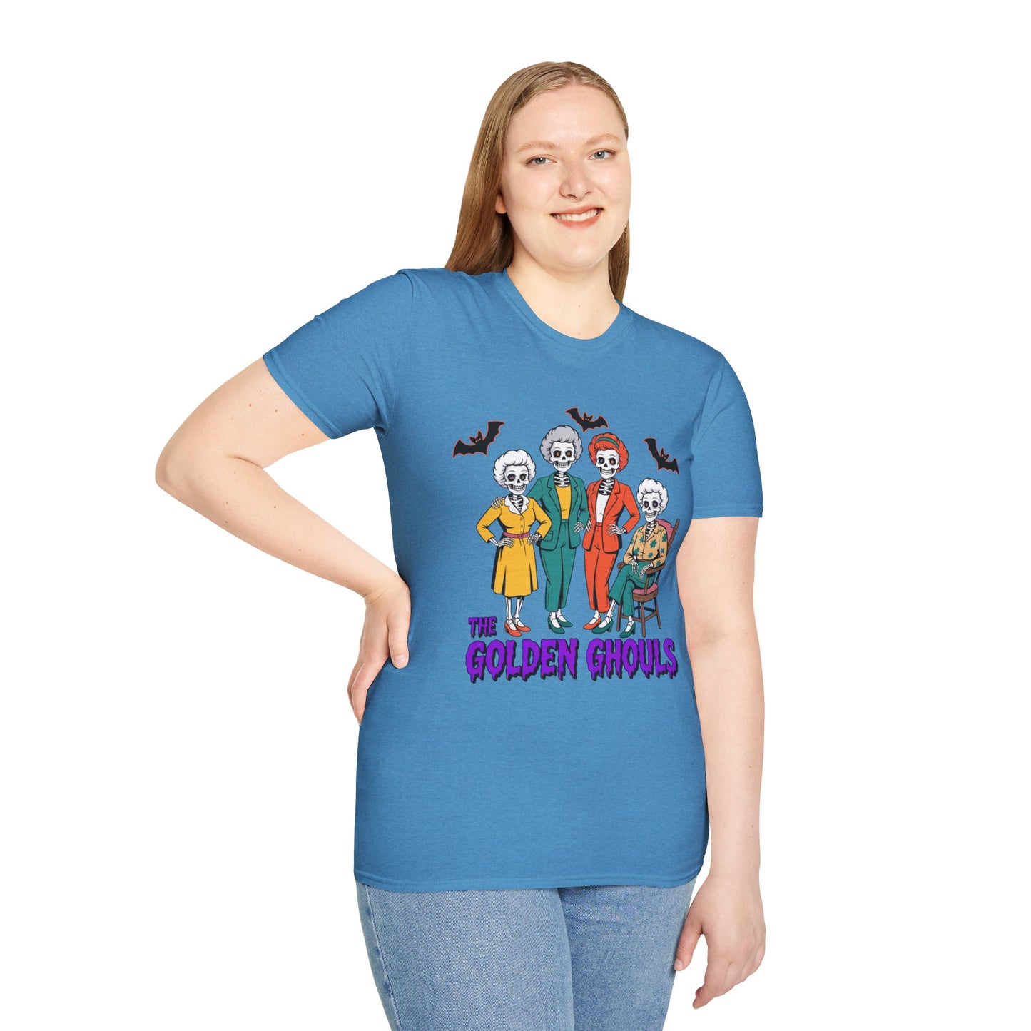Spooky Halloween Tee, Skeletons Graphic Shirt, Fun Costume Top, Unique Gift, Holiday Apparel