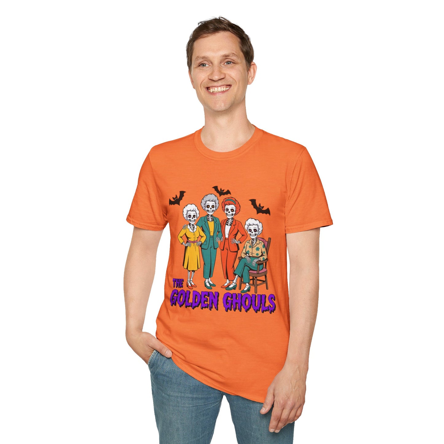 Spooky Halloween Tee, Skeletons Graphic Shirt, Fun Costume Top, Unique Gift, Holiday Apparel