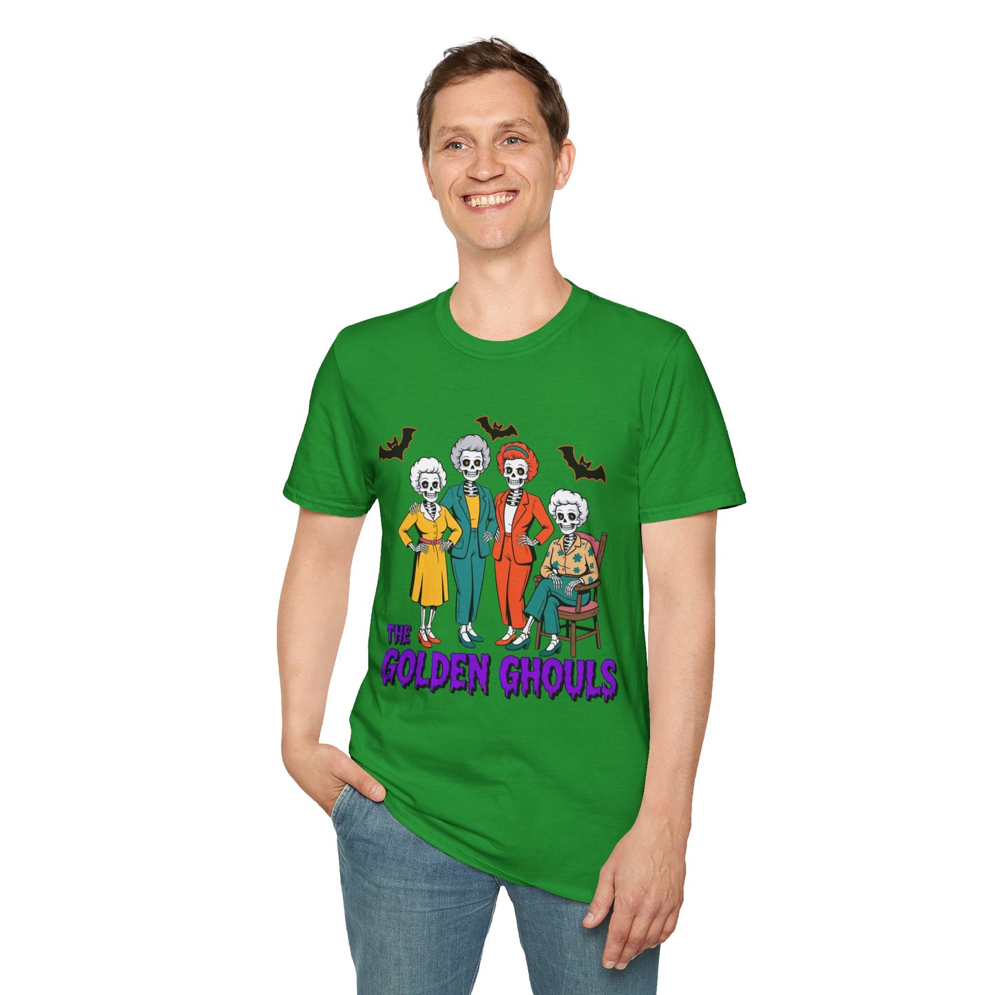 Spooky Halloween Tee, Skeletons Graphic Shirt, Fun Costume Top, Unique Gift, Holiday Apparel