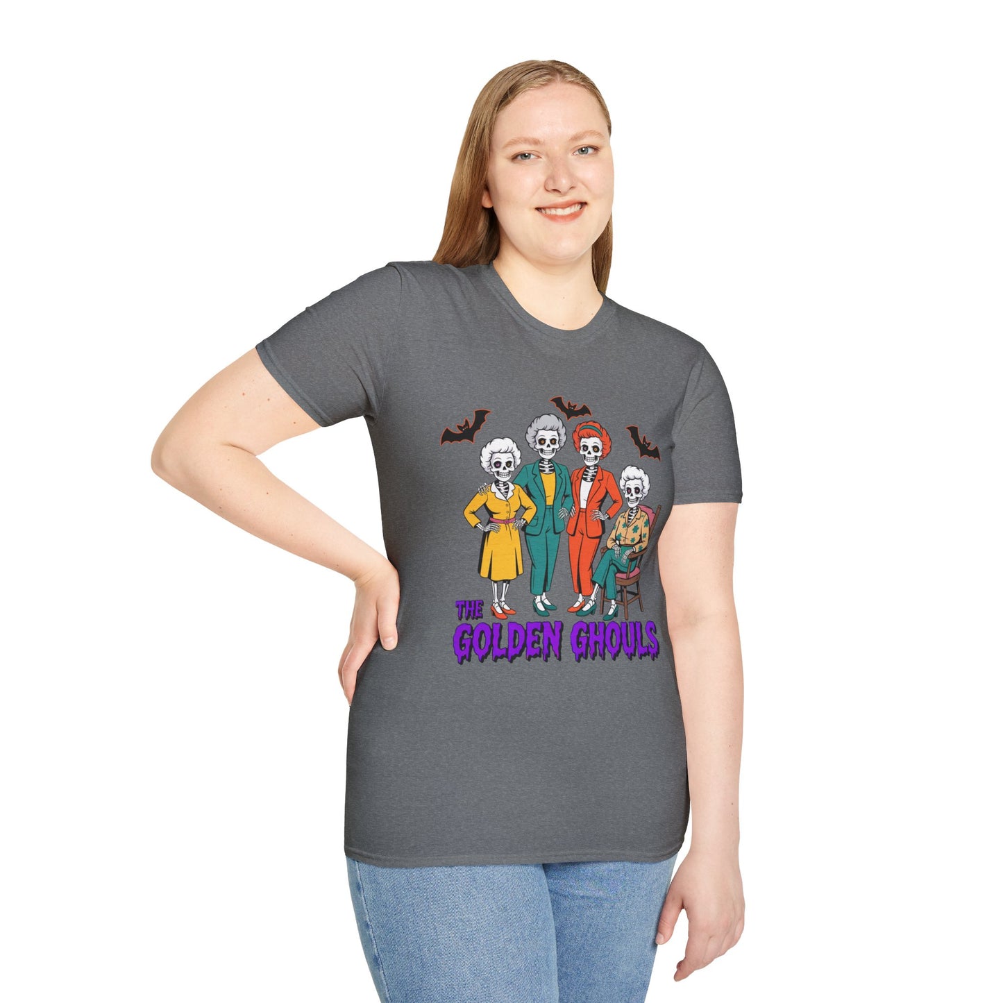 Spooky Halloween Tee, Skeletons Graphic Shirt, Fun Costume Top, Unique Gift, Holiday Apparel