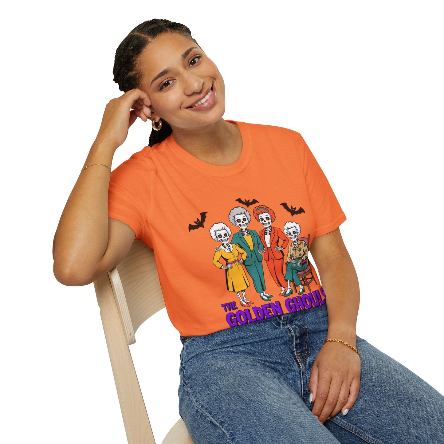 Spooky Halloween Tee, Skeletons Graphic Shirt, Fun Costume Top, Unique Gift, Holiday Apparel