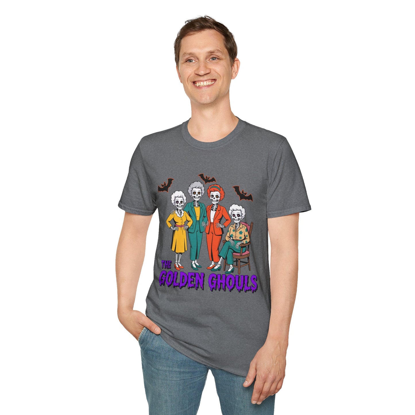 Spooky Halloween Tee, Skeletons Graphic Shirt, Fun Costume Top, Unique Gift, Holiday Apparel