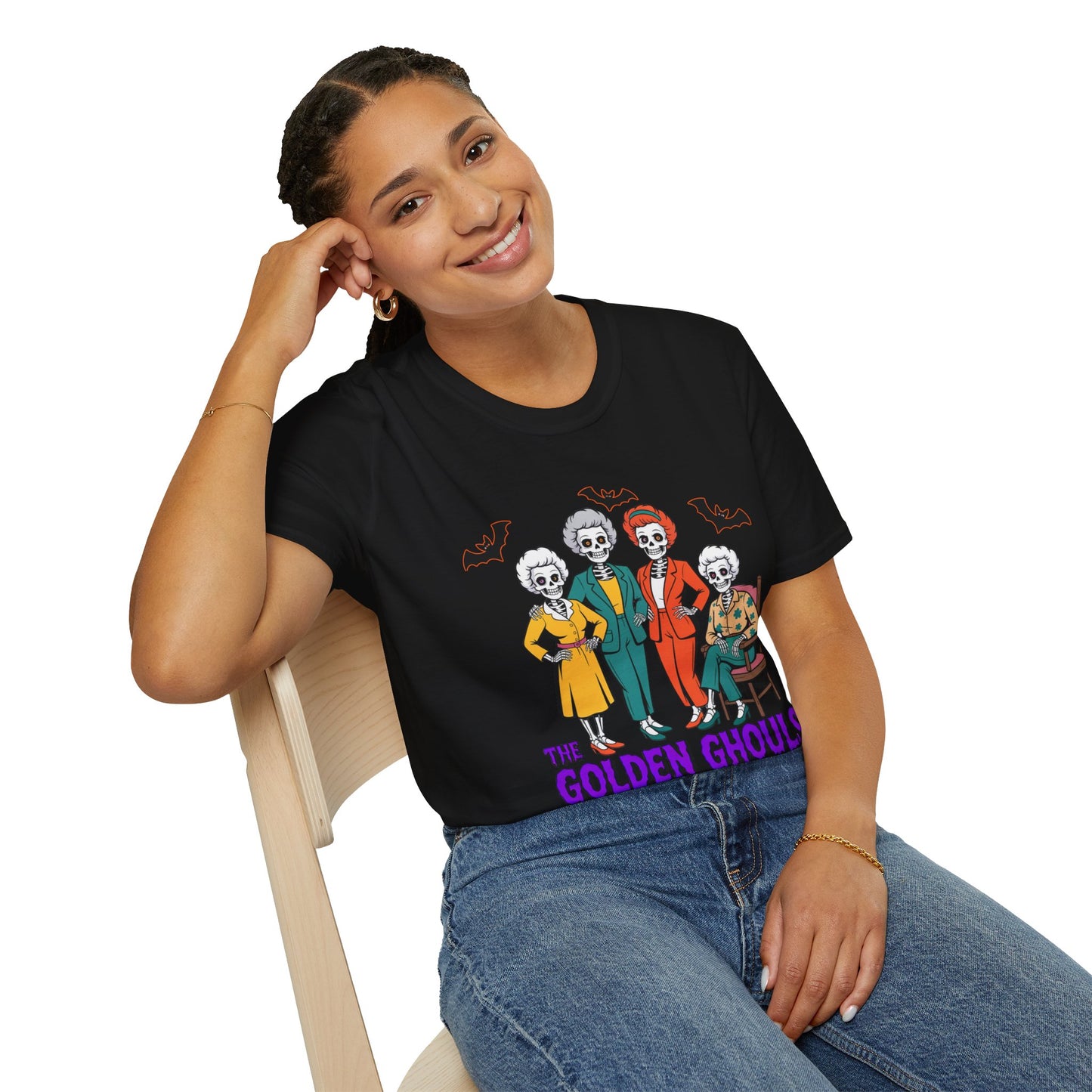 Spooky Halloween Tee, Skeletons Graphic Shirt, Fun Costume Top, Unique Gift, Holiday Apparel