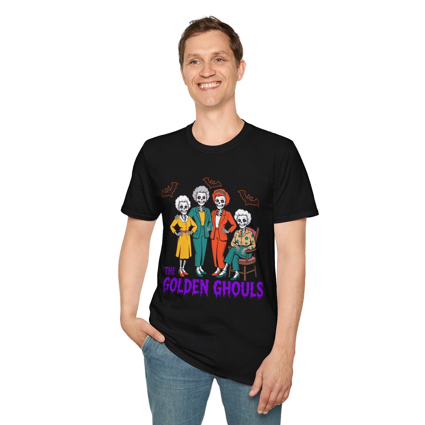 Spooky Halloween Tee, Skeletons Graphic Shirt, Fun Costume Top, Unique Gift, Holiday Apparel
